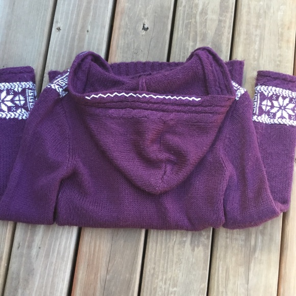 Anthropologie Lulumari Purple Sweater - Picture 6 of 8